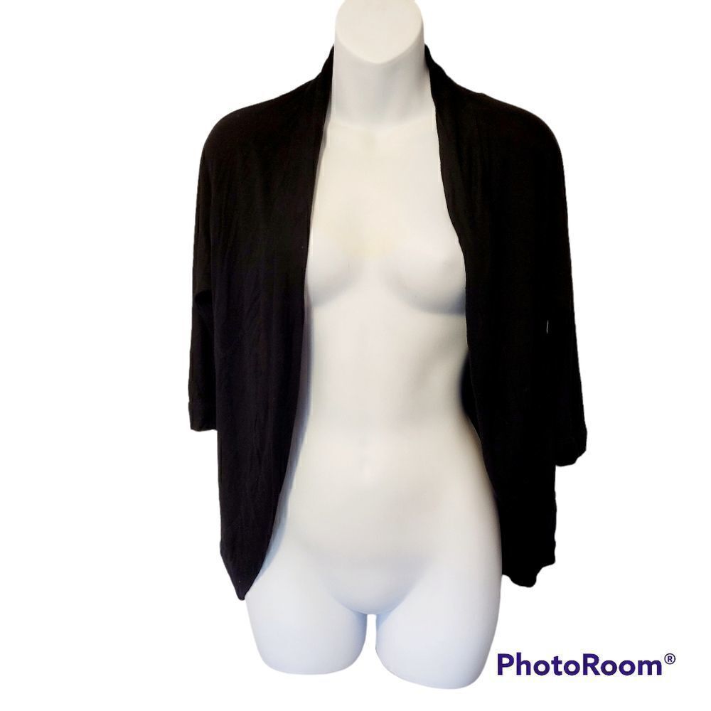2/$20 Vintage black top blouse jacketMade in Canada